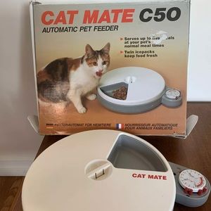 Cat Mate C50 Automatic 5 Meal Pet Feeder